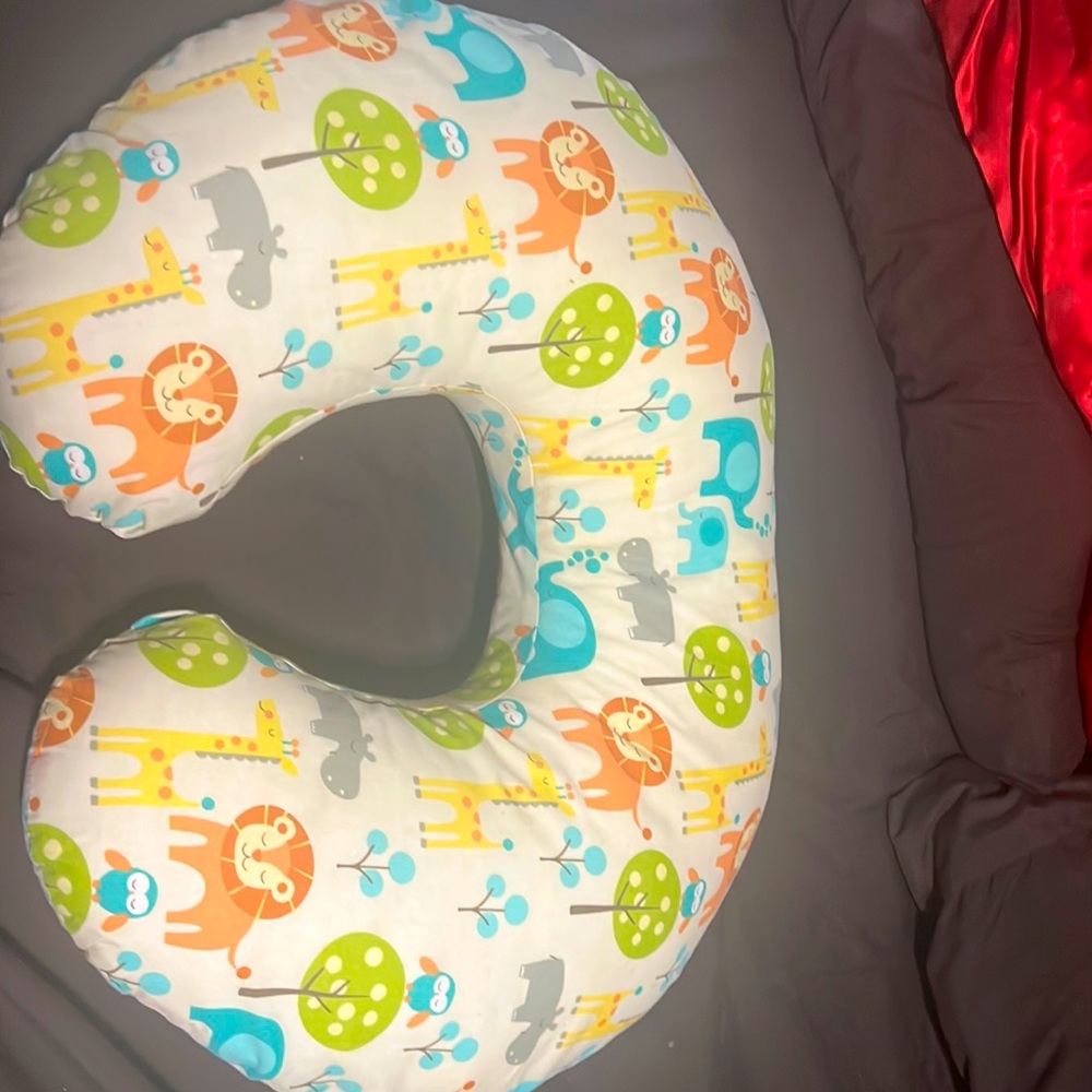 Infant boppy, used about 1 month. Clean, no stains no tears.